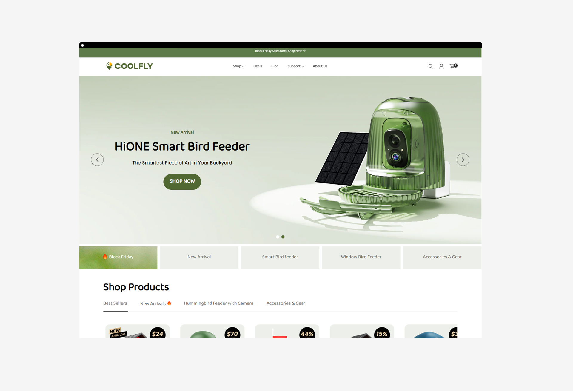 CoolFly desktop screenshot